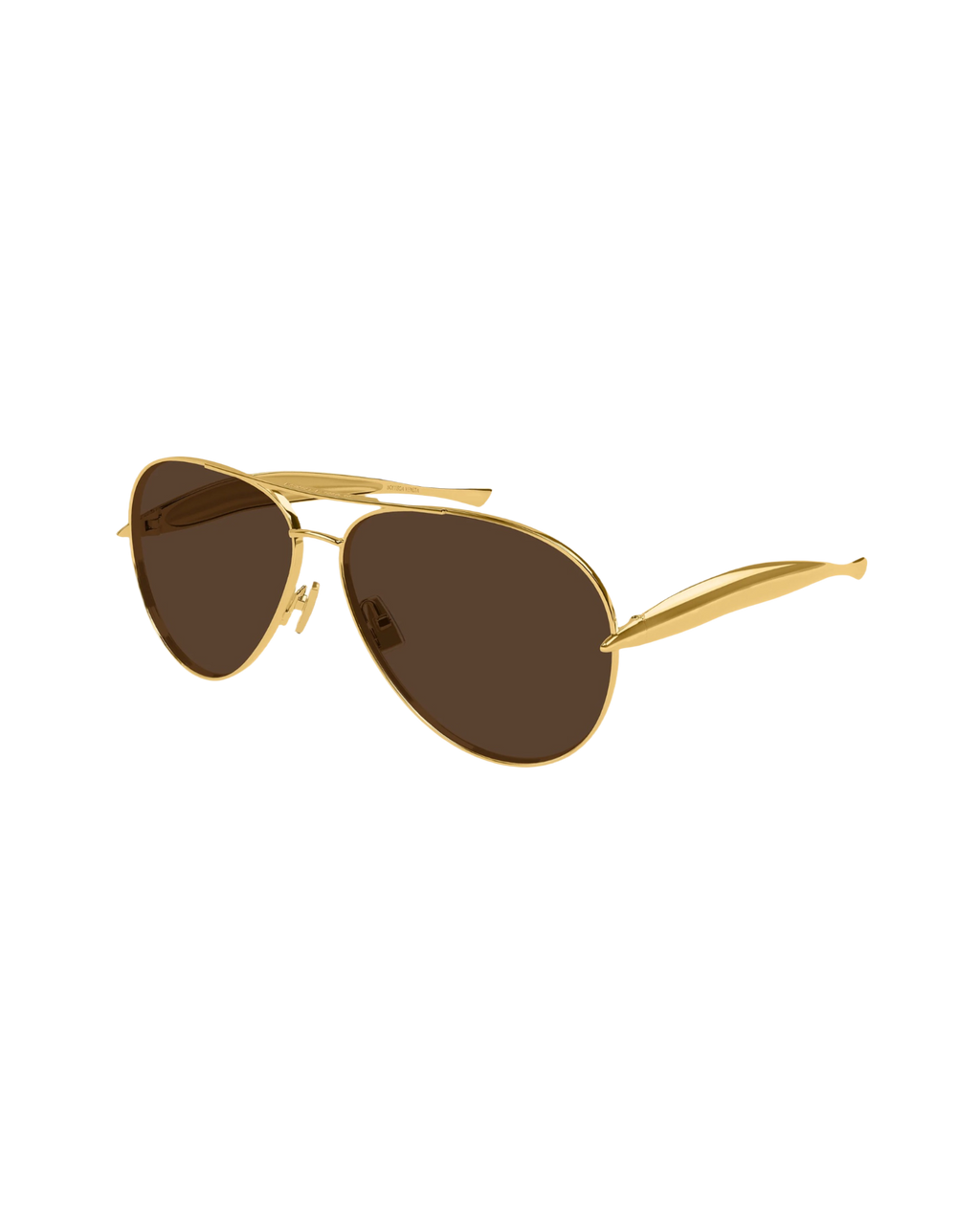 Bottega Veneta Sardine Aviator Sunglasses