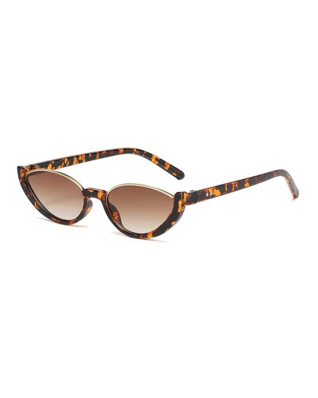 Fashion Half-Frame Sunglasses