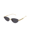 Cartier CTO543S Gold Cat Eye Sunglasses