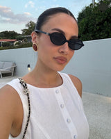 MiuMiu Round Mu 04ZS Sunglasses