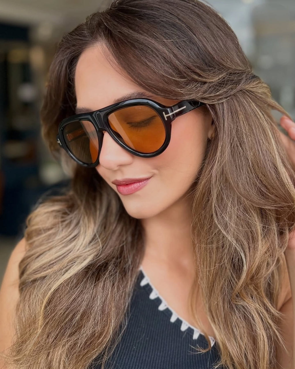 Tom Ford Icon Pilot Sunglasses