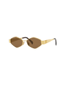 Brown x gold