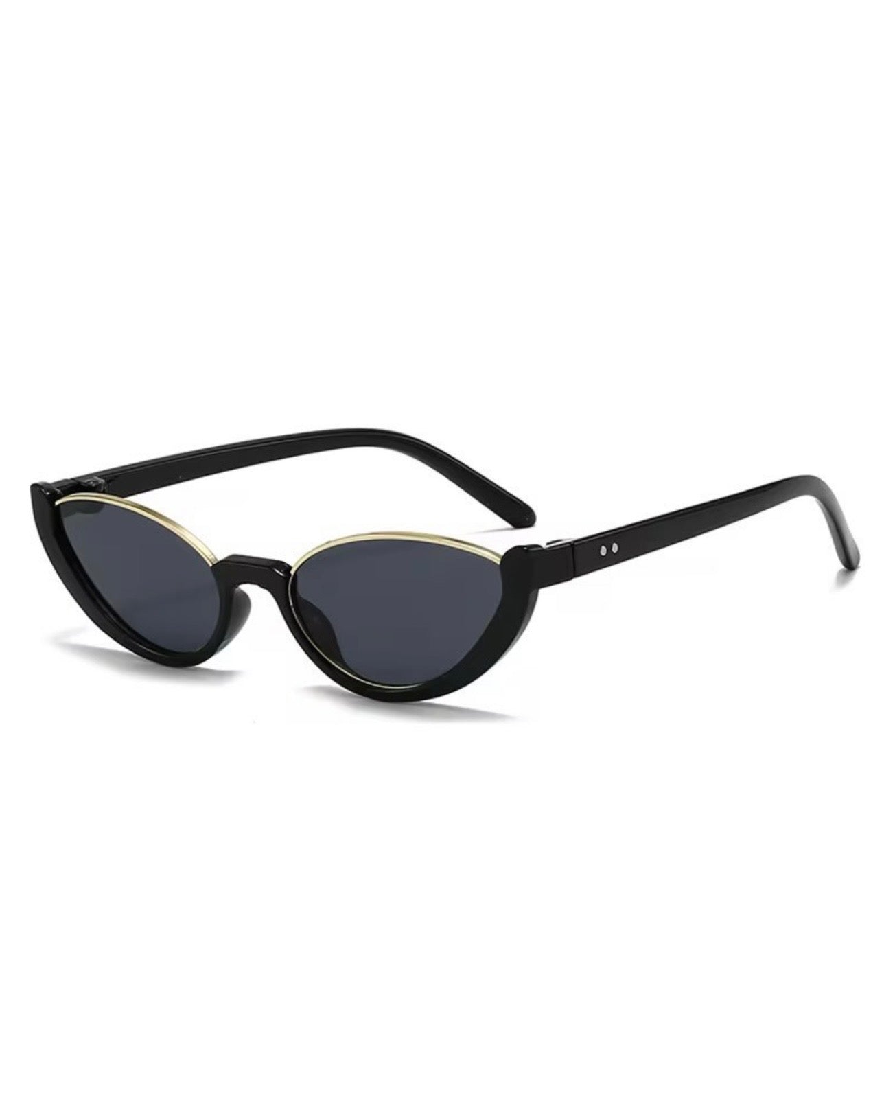Fashion Half-Frame Sunglasses