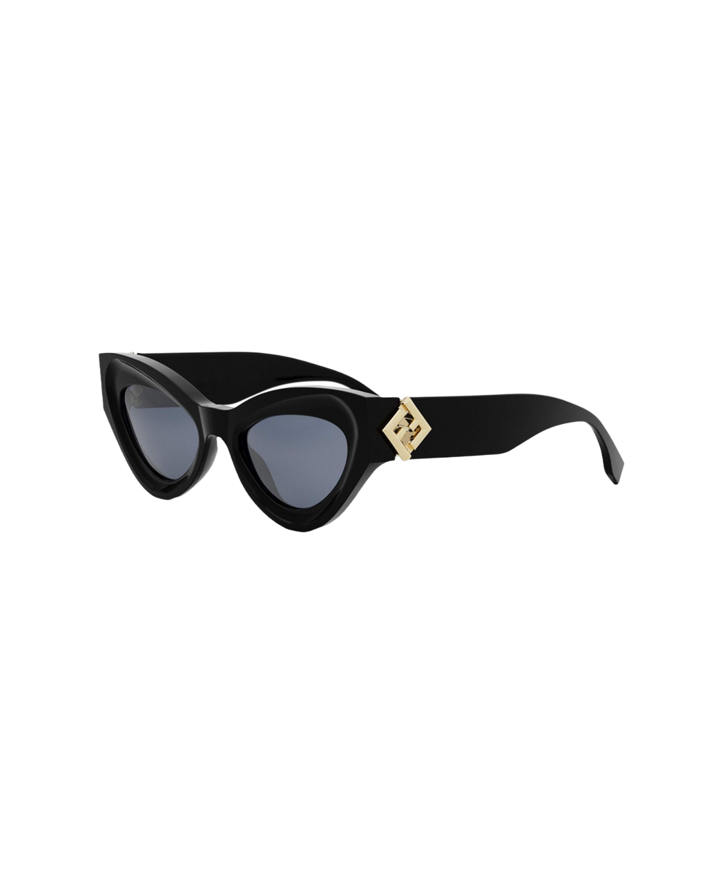 Fendi FF Diamond Cat-Eye Sunglasses