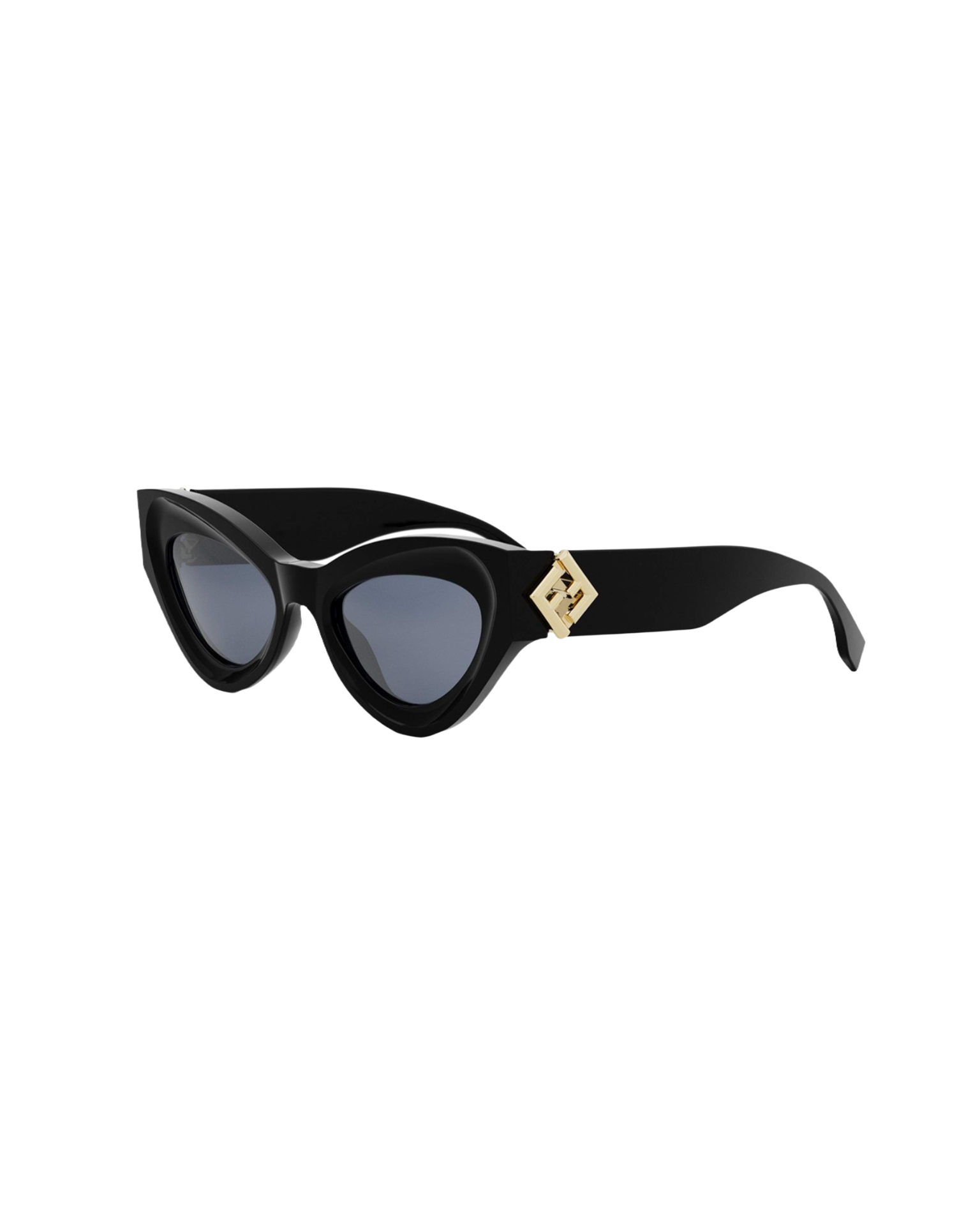 Fendi FF Diamond Cat-Eye Sunglasses