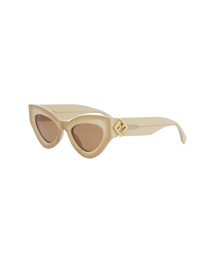 Fendi FF Diamond Cat-Eye Sunglasses