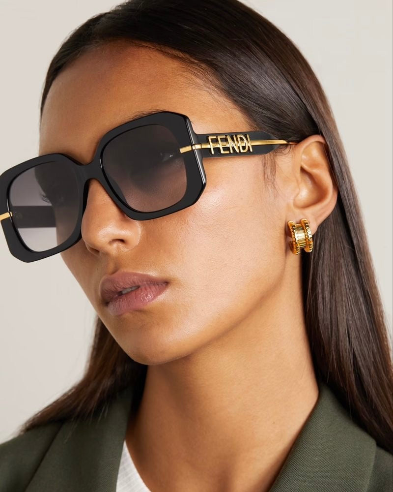 Fendi Fendigraphy Oversized Sunglasses