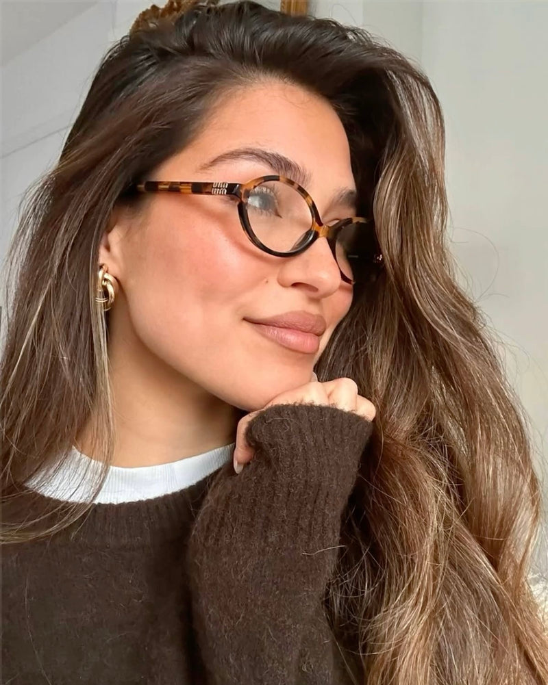 MiuMiu Round Mu 04ZS Sunglasses