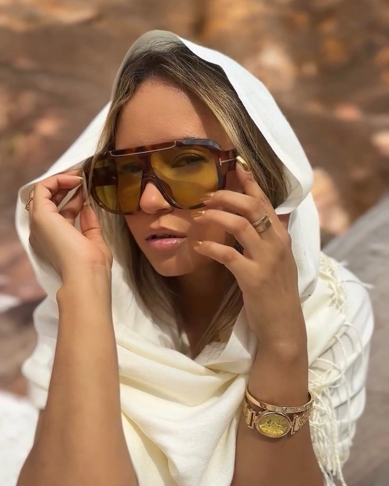 Tom Fore Rellen Aviator Sunglasses