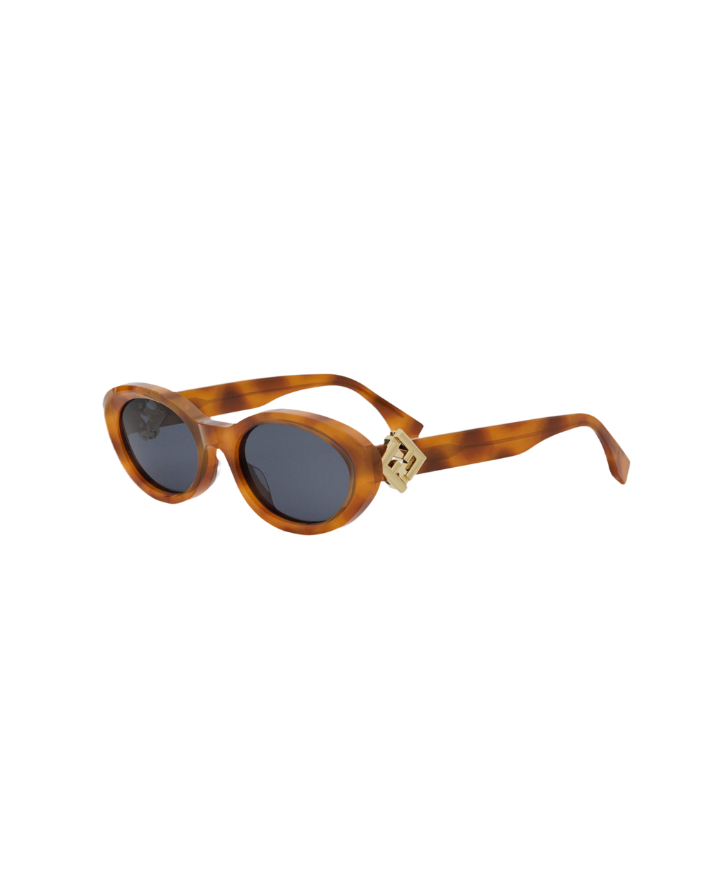 Fendi FF Diamonds Oval Sunglasses