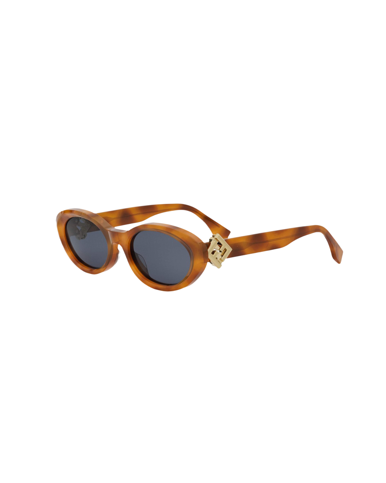 Fendi FF Diamonds Oval Sunglasses